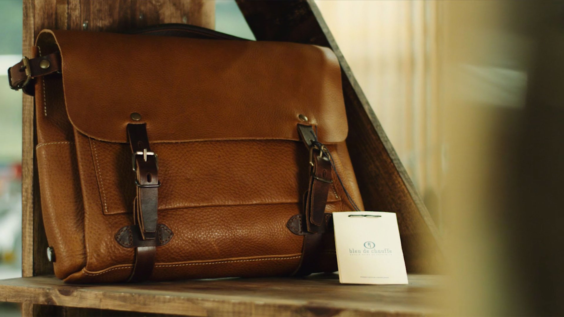 High end cheap leather messenger bag